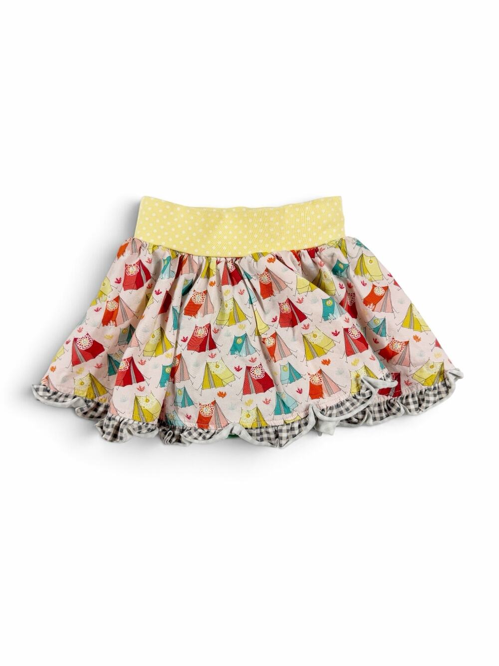 Matilda Jane Campy Circle Waist Tent Skirt Attached Bloomers 6 months